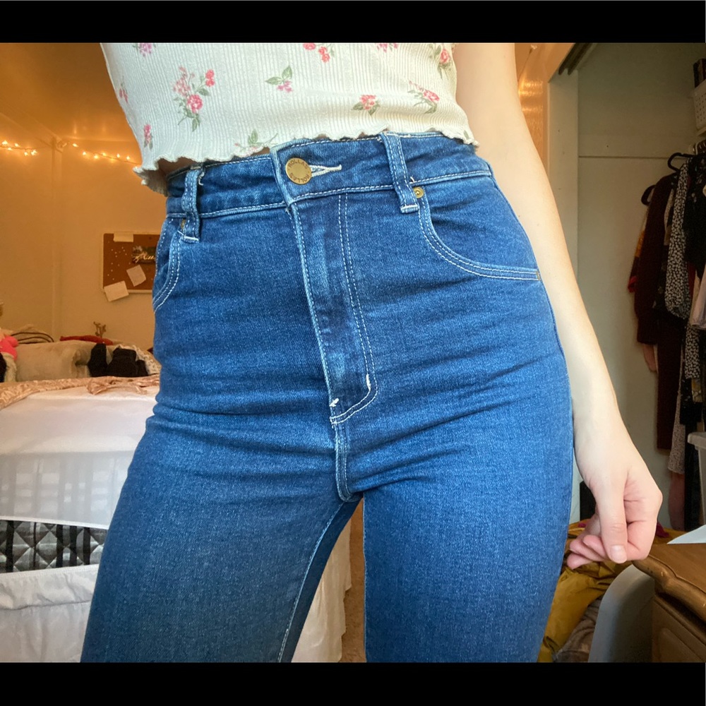 High Rise Skinny ankle jeans from Rolla Jeans